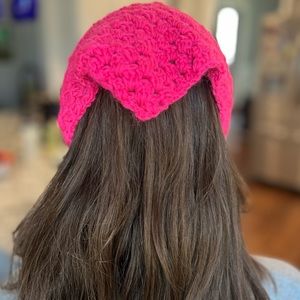 Boho Crocheted Bandana